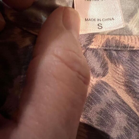 Vintage Victoria's Secret Women's Silk Pajama Shorts & top Y2k 90s- Sz S - Picture 4 of 5